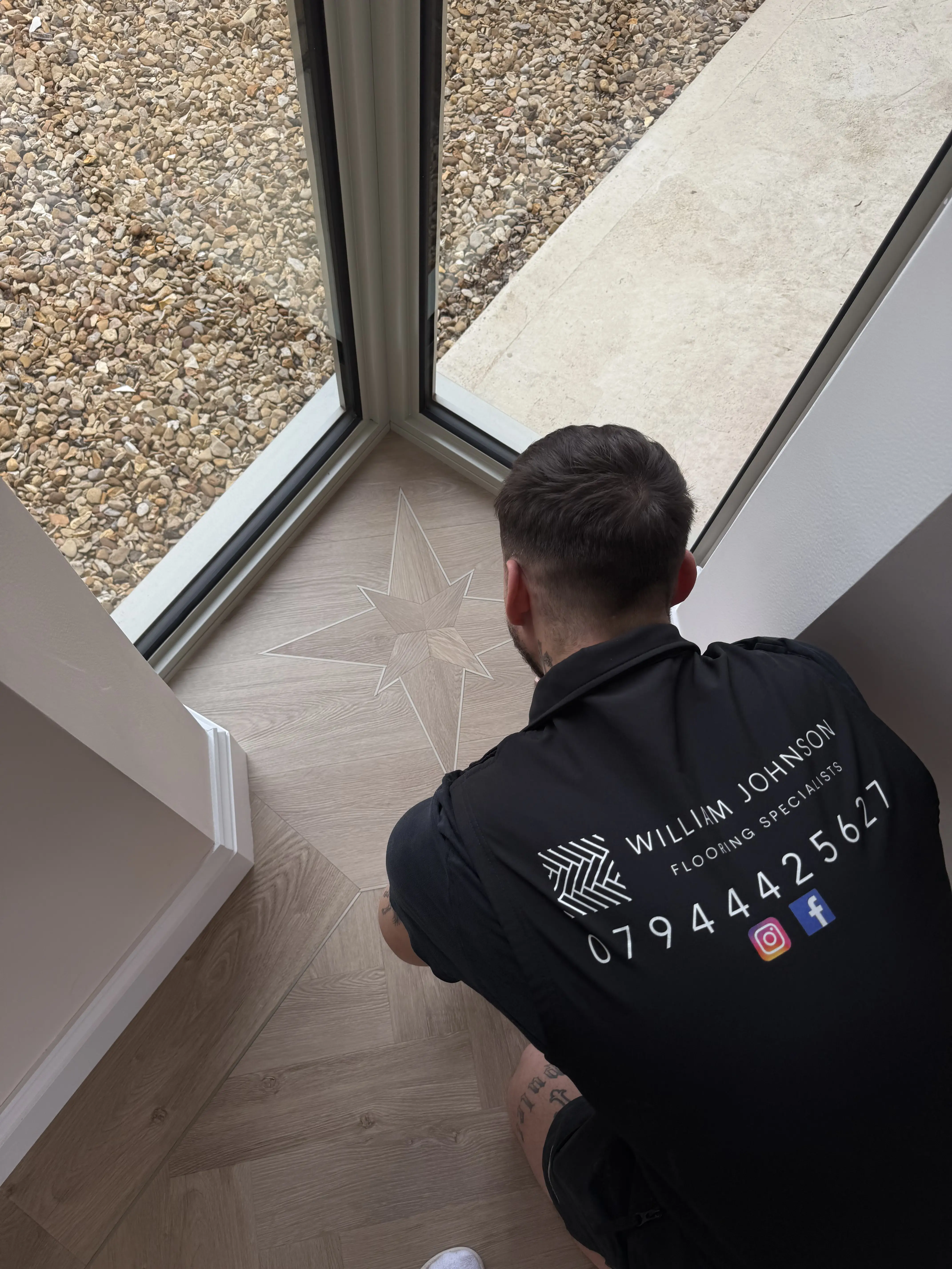 Luxury Vinyl Tile (LVT) installation
